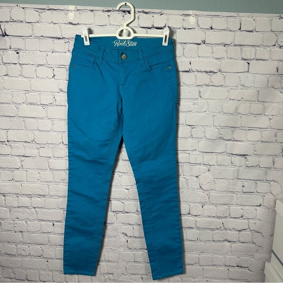 Old Navy Denim - Old Navy Rockstar Turquoise Jeans